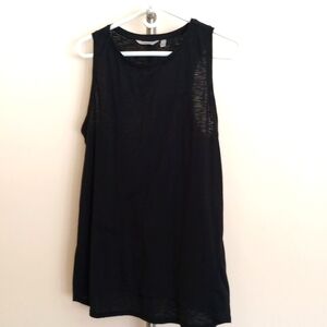 Athlete Black Sleeveless top
